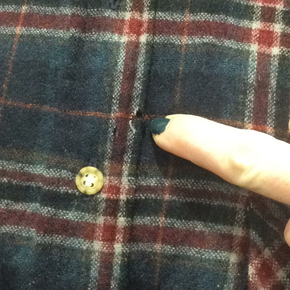 Authentic Vintage Pendleton Plaid Wool Button Down - image 3